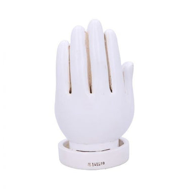 Palmistry Backflow Incense Burner - White